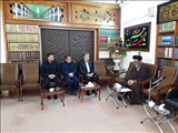 دیدار رئیس اتاق بازرگانی ، صنایع ، معادن و کشاورزی تبریزبا نماینده ولی فقیه در استان 