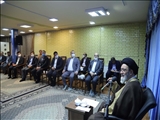 دیدار اعضاء انجمن جوانان کارآفرین با نماینده ولی فقیه در استان