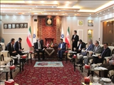 حضور سفیر اتریش در اتاق بازرگانی، صنایع، معادن و کشاورزی تبریز