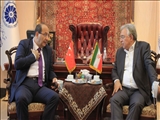 حضور سرکنسول ترکیه در تبریز در اتاق بازرگانی تبریز
