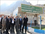 بازدید اعضای کمیسیون حمل و نقل، گمرک و لجستیک اتاق تبریز از منطقه مرزی نوردوز