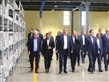 بازدید اعضای کمیسیون جهش تولید مجلس از گروه صنعتی کاشی تبریز 