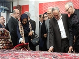 بازدید رئیس مرکز ملی فرش ایران از بازار فرش مظفریه و واحدهای تولیدی