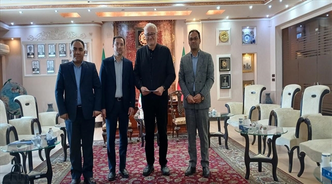 تأکید بر توسعه همکاری دانشگاه و بخش خصوصی در دیدار نایب‌رئیس اتاق تبریز با رئیس دانشگاه بناب