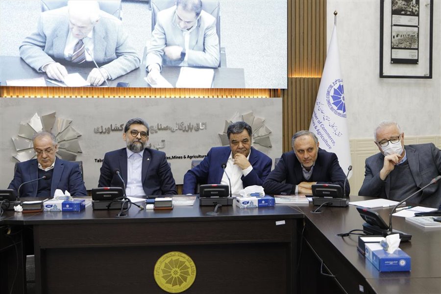 نشست مشترک فعالان اقتصادی استان با معاون وزیر صمت 