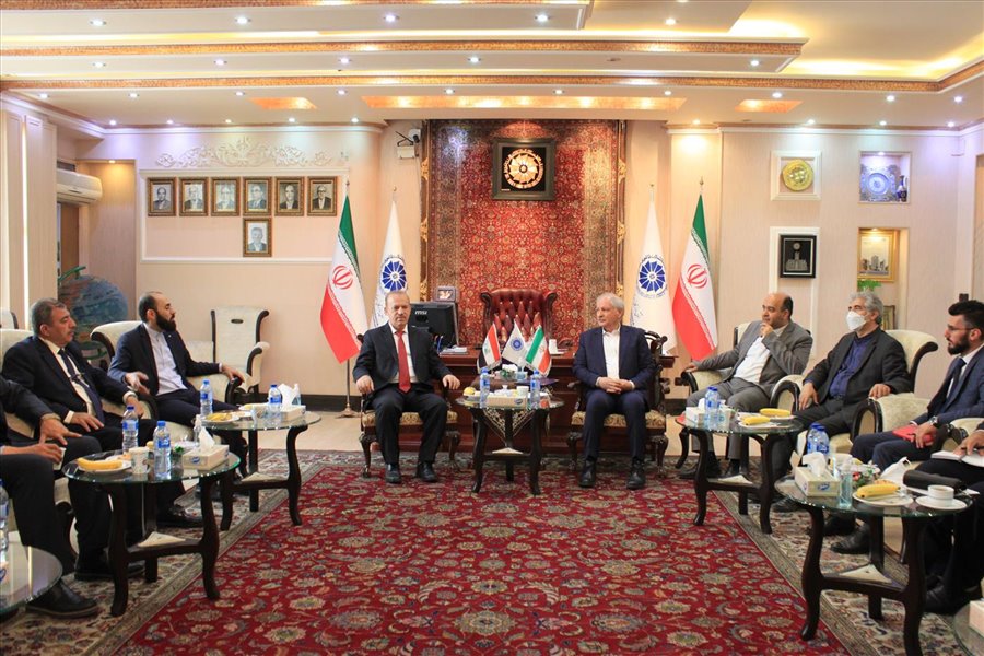 هیئت عراقی در اتاق تبریز