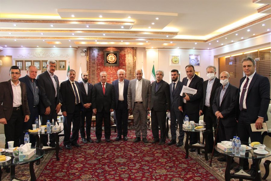 هیئت عراقی در اتاق تبریز