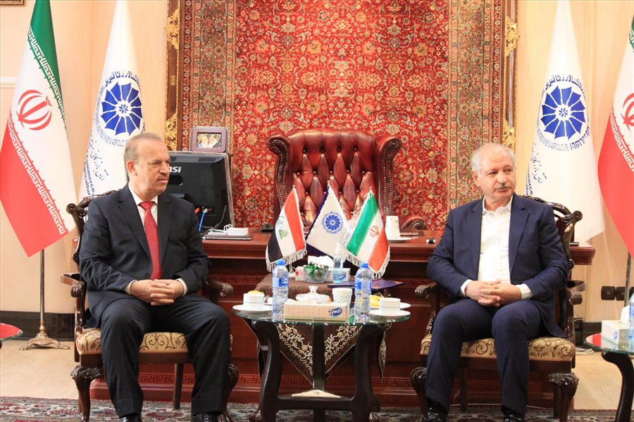 هیئت عراقی در اتاق تبریز