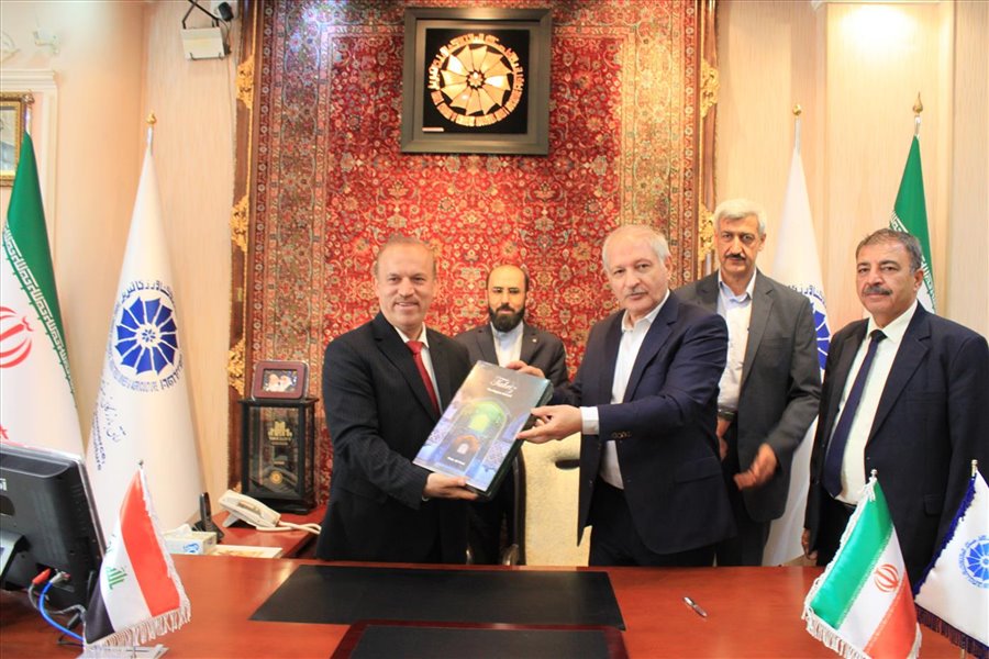 هیئت عراقی در اتاق تبریز