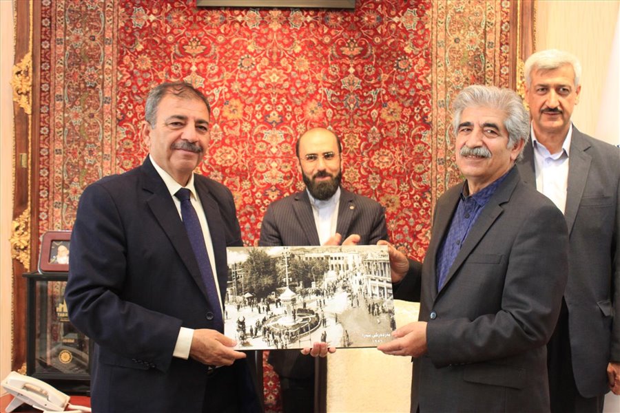 هیئت عراقی در اتاق تبریز