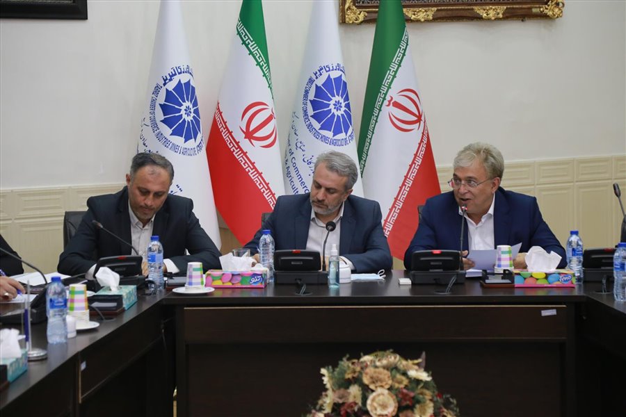 نشست فعالان اقتصادی استان با وزیر صمت