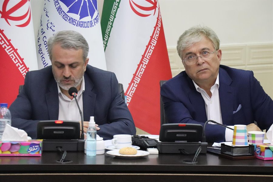 نشست فعالان اقتصادی استان با وزیر صمت