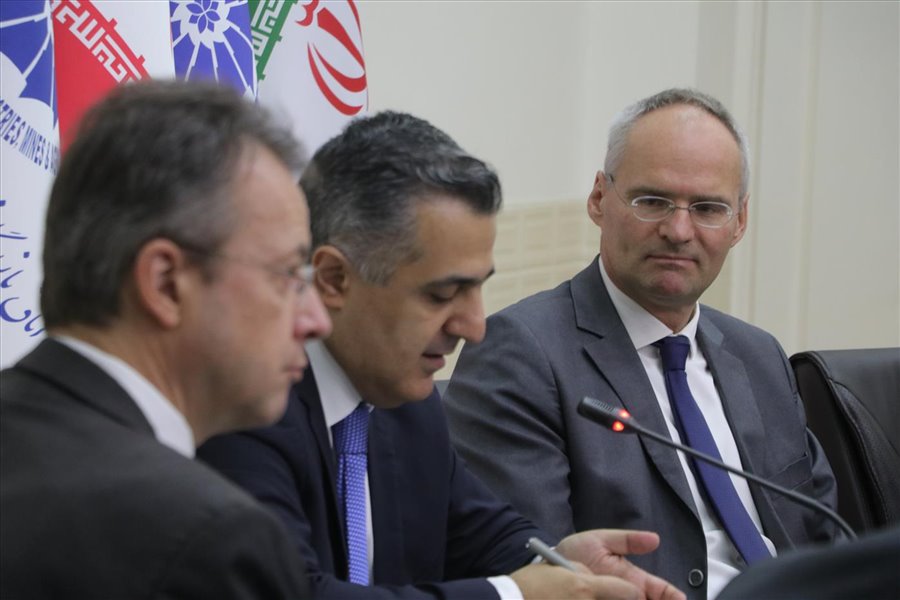 سفیر اتریش در ایران در اتاق تبریز