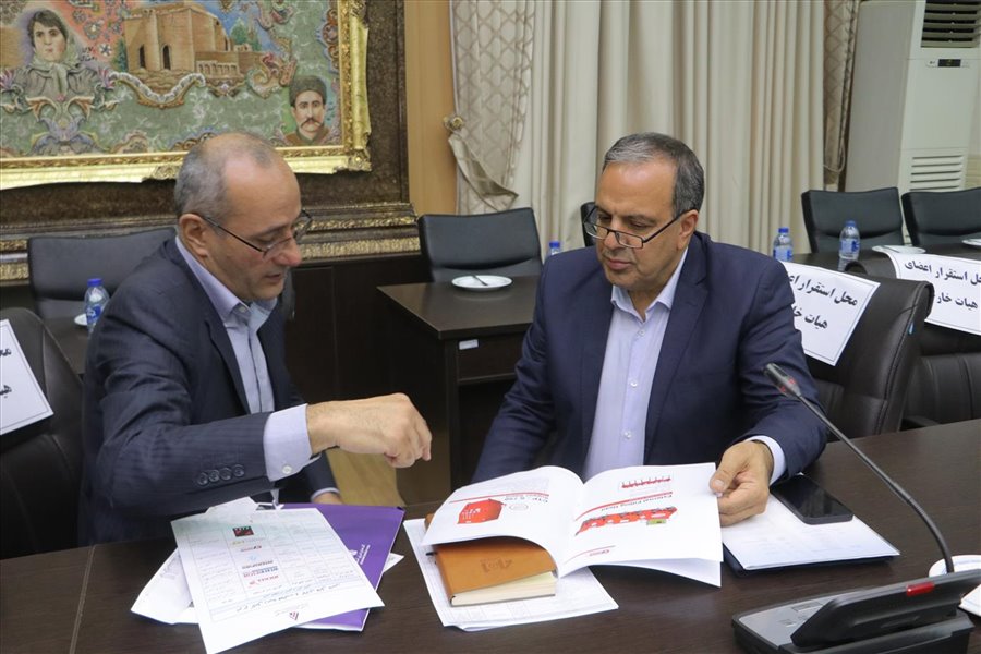 سفیر اتریش در ایران در اتاق تبریز