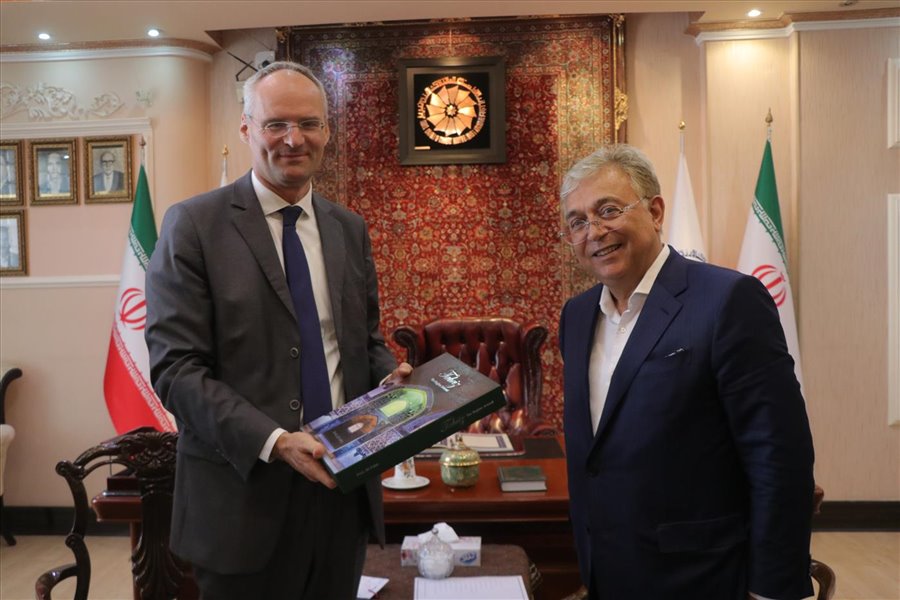 سفیر اتریش در ایران در اتاق تبریز
