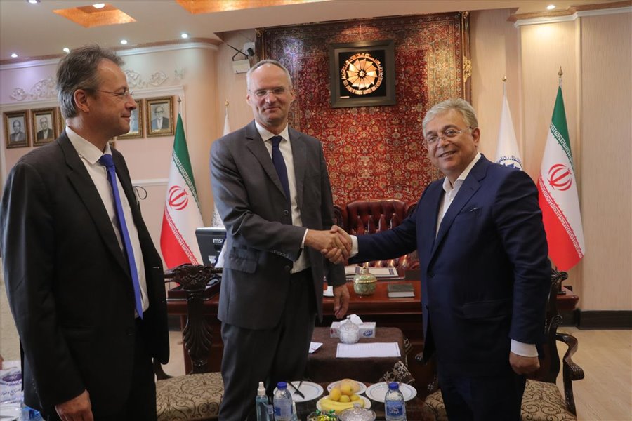 سفیر اتریش در ایران در اتاق تبریز