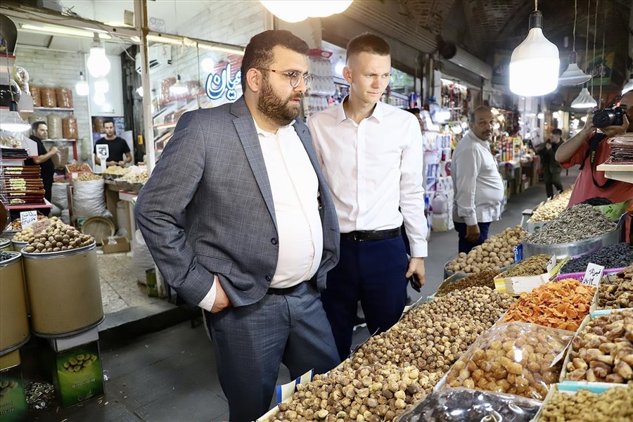 بازدید هیات تاتارستانی از واحدهای تولیدی و بازار تبریز