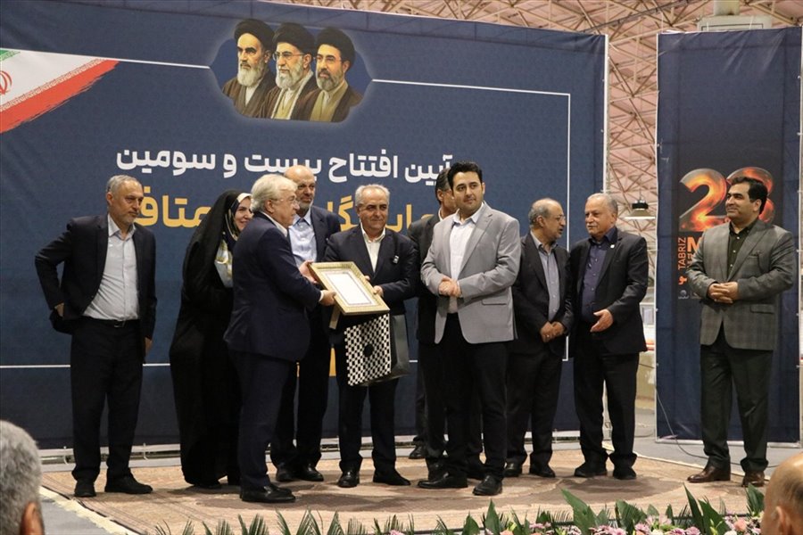 حضور رئیس اتاق تبریز در نمایشگاه تبریز- متافو 1405  