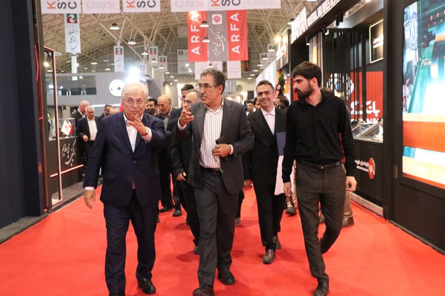 حضور رئیس اتاق تبریز در نمایشگاه تبریز- متافو 1405  