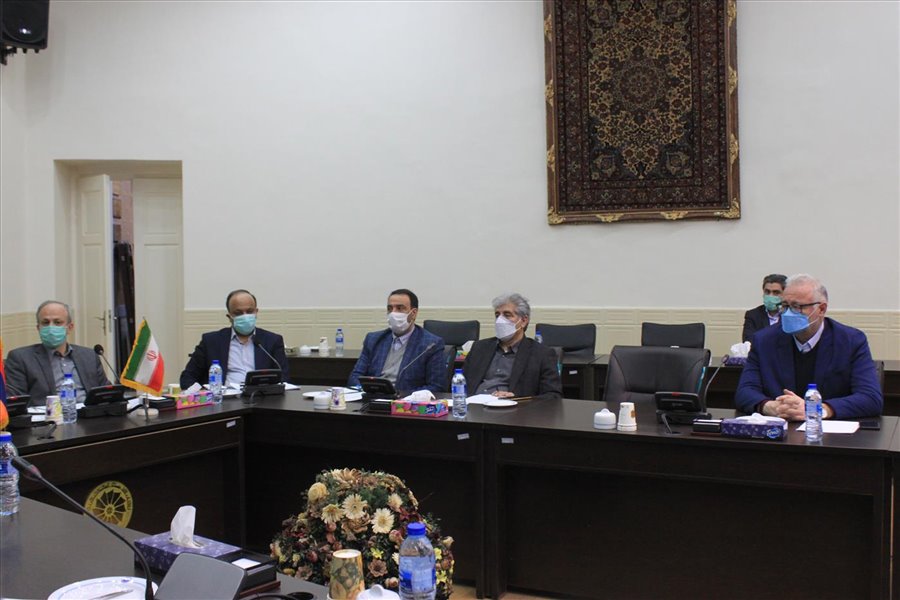 رئیس اتحادیه کارفرمایان ارمنستان در جمع فعالان اقتصادی استان 