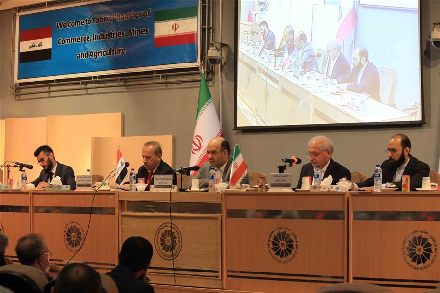 هیئت عراقی در اتاق تبریز