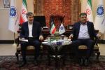 دیدار هیئت نمایندگان اتاق تبریز با مدیرعامل بیمه ایران