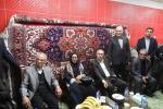 بازدید رئیس مرکز ملی فرش ایران از بازار فرش مظفریه و واحدهای تولیدی 