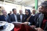 بازدید رئیس مرکز ملی فرش ایران از بازار فرش مظفریه و واحدهای تولیدی 