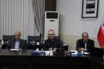 نشست مشترک رئیس مرکز ملی فرش ایران با فعالان و تشکل‌های حوزه‌ی فرش آذربایجان‌شرقی 