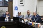 دیدار هیئت رئیسه اتاق تبریز با مدیر عامل بانک دی 
