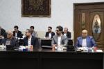 دیدار هیئت رئیسه اتاق تبریز با مدیر عامل بانک دی 