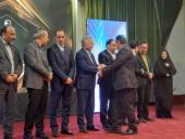 مراسم  تجلیل از واحد های نمونه استاندارد 