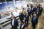 بازدید اعضای کمیسیون جهش تولید مجلس از گروه صنعتی کاشی تبریز 